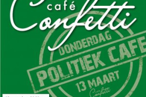 ‘Let’s go politics’ @ Café Confetti